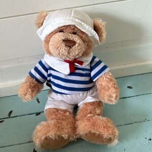 HARBOUR Gund Mary Kay Ash Charitable Foundation Bear 15" Sailor 2014 Bro…